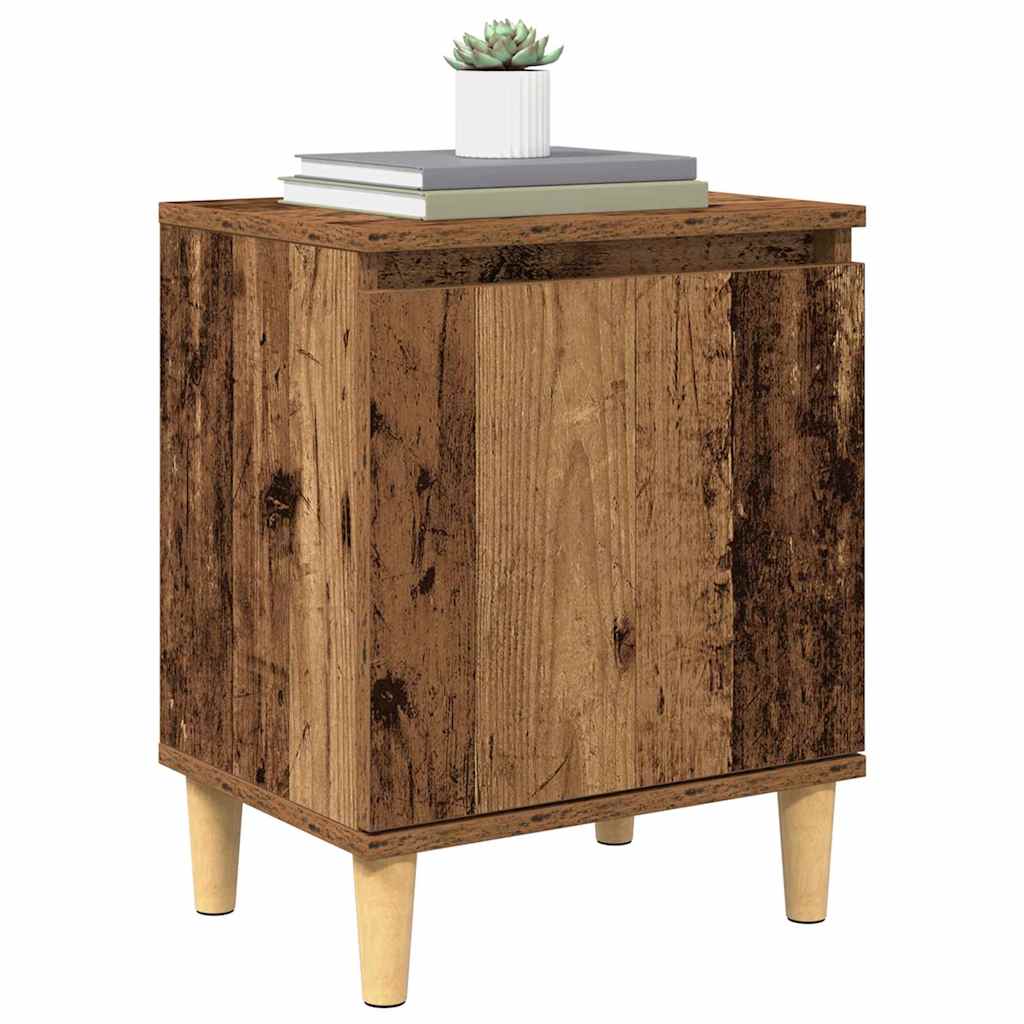 Nachttisch Altholz 40 x 30 x 50 cm Holzwerkstoff