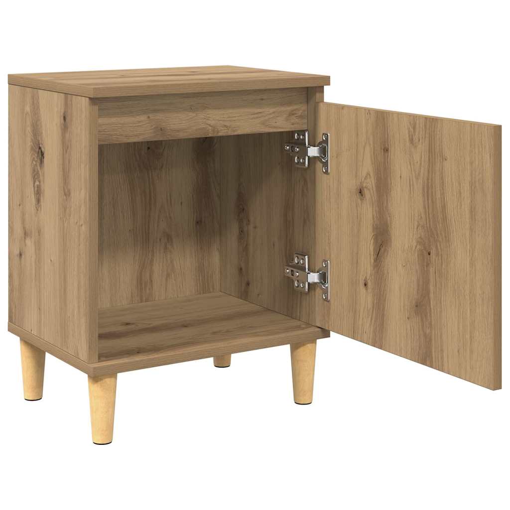 Nachttisch Artisan-Eiche 40 x 30 x 50 cm Holzwerkstoff