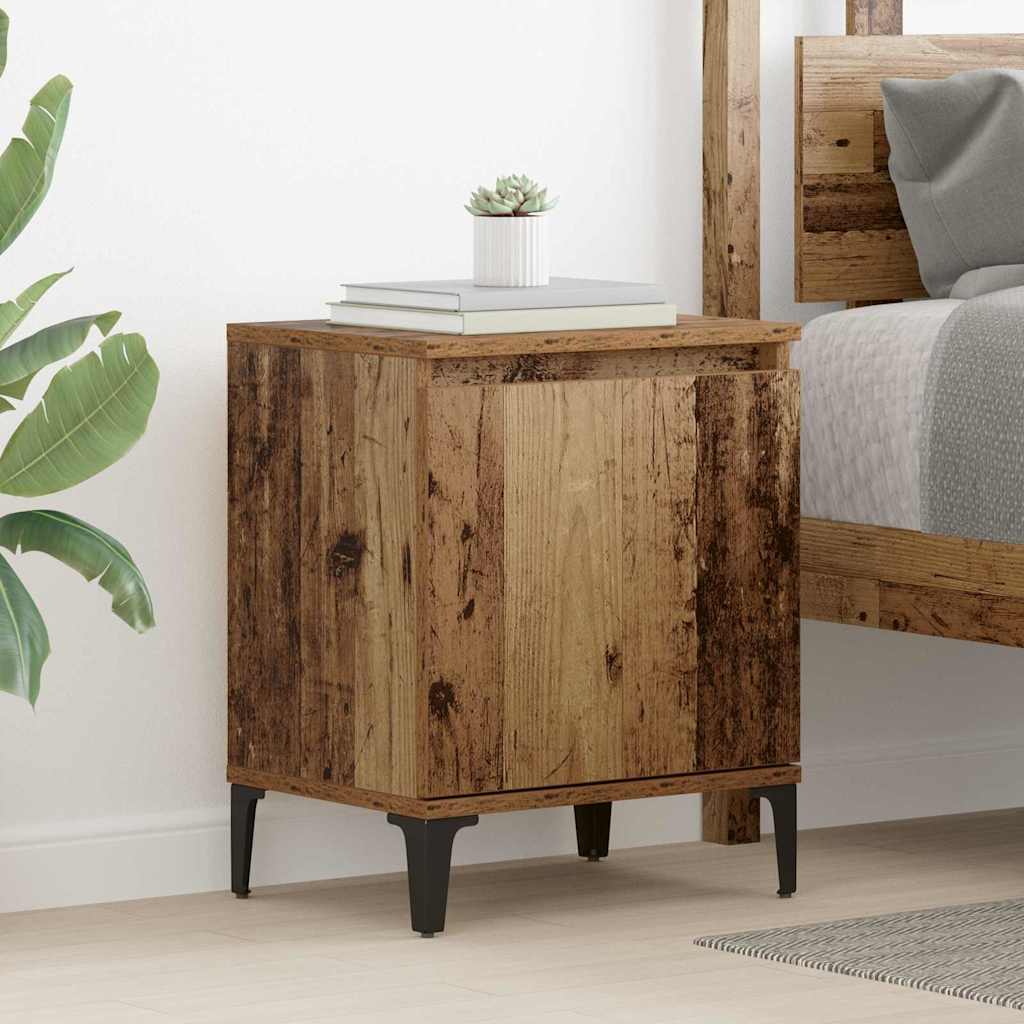 Nachttisch Altholz 40 x 30 x 50 cm Holzwerkstoff
