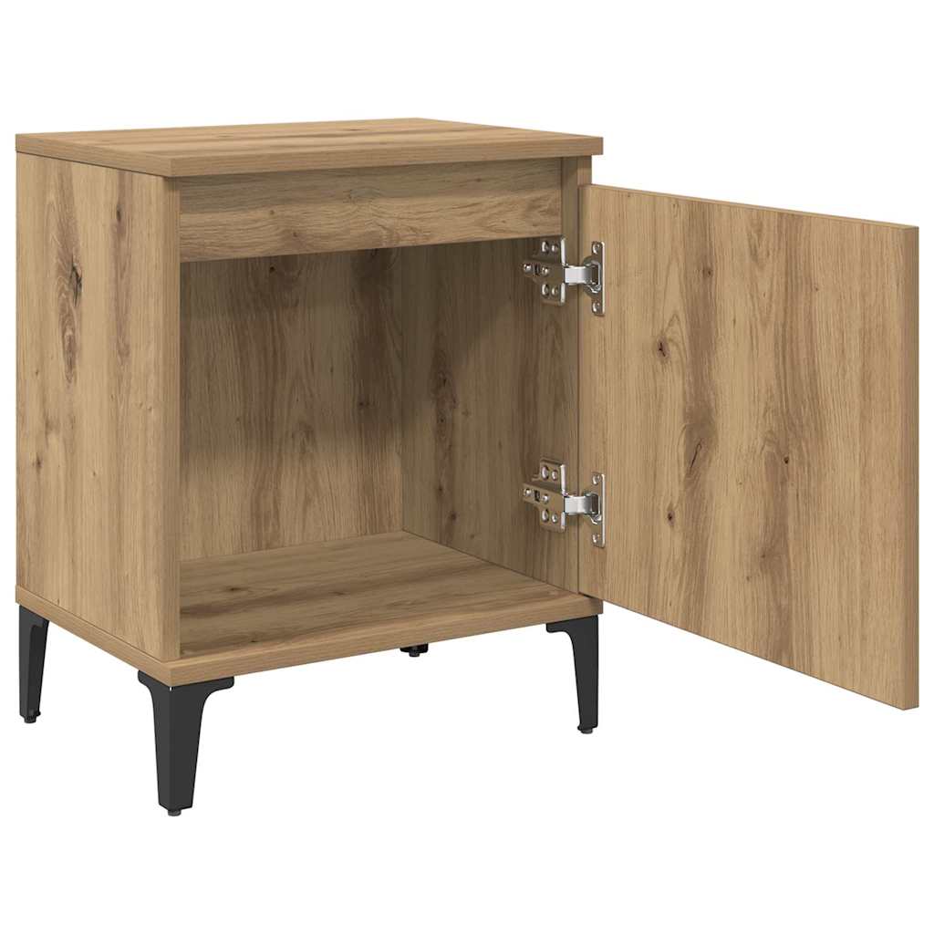 Nachttisch Artisan-Eiche 40 x 30 x 50 cm Holzwerkstoff
