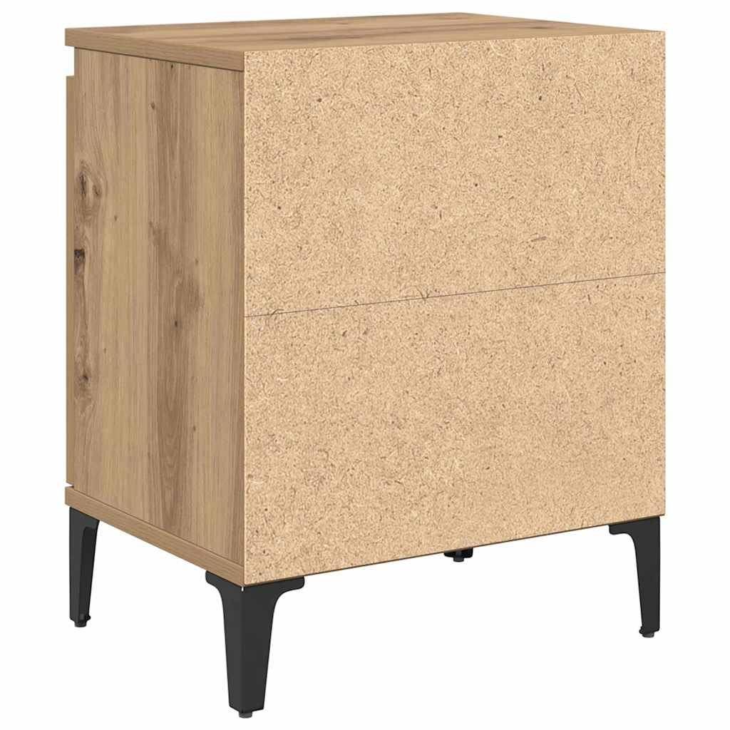 Nachttisch Artisan-Eiche 40 x 30 x 50 cm Holzwerkstoff
