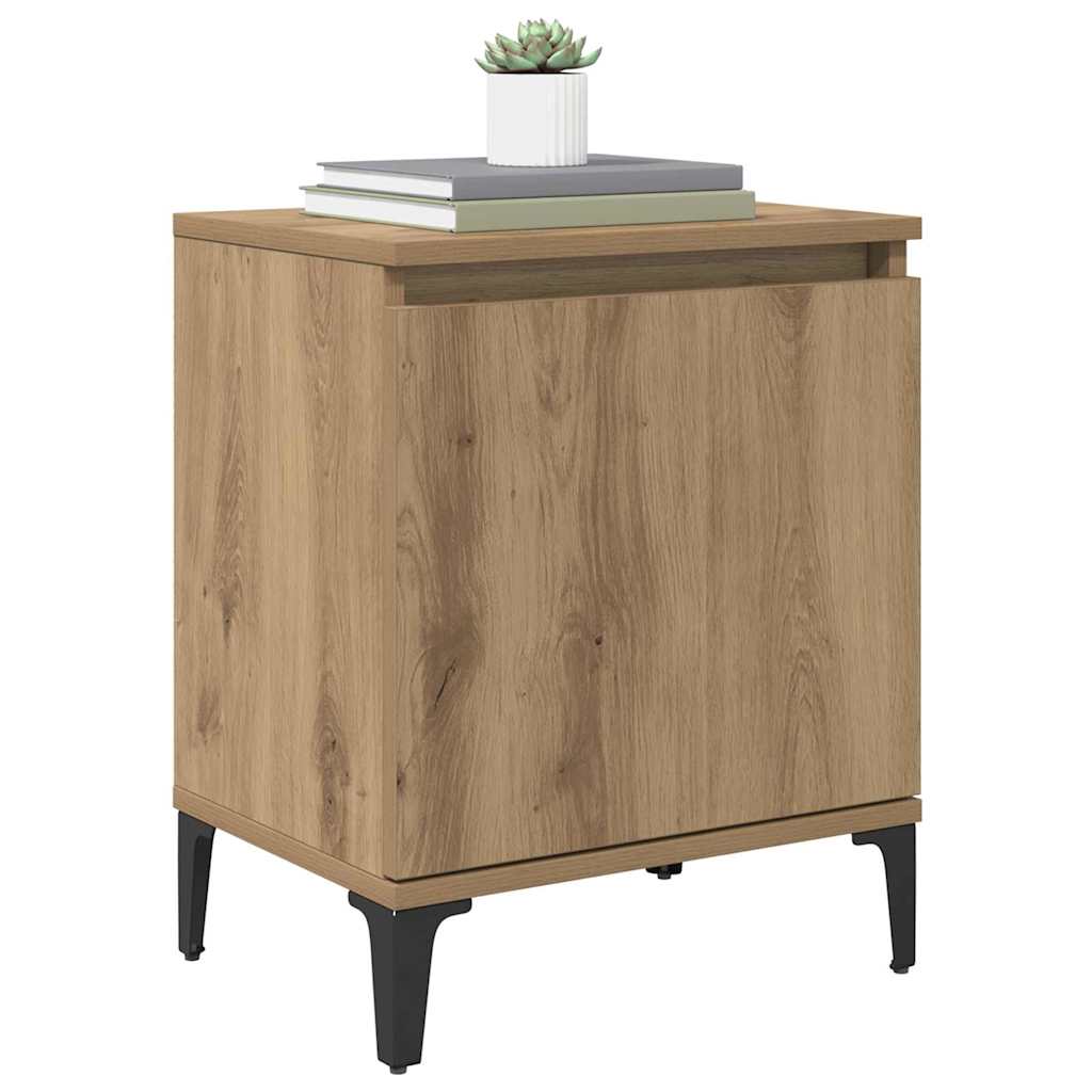 Nachttisch Artisan-Eiche 40 x 30 x 50 cm Holzwerkstoff