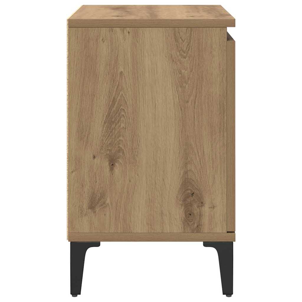 Nachttisch Artisan-Eiche 40 x 30 x 50 cm Holzwerkstoff