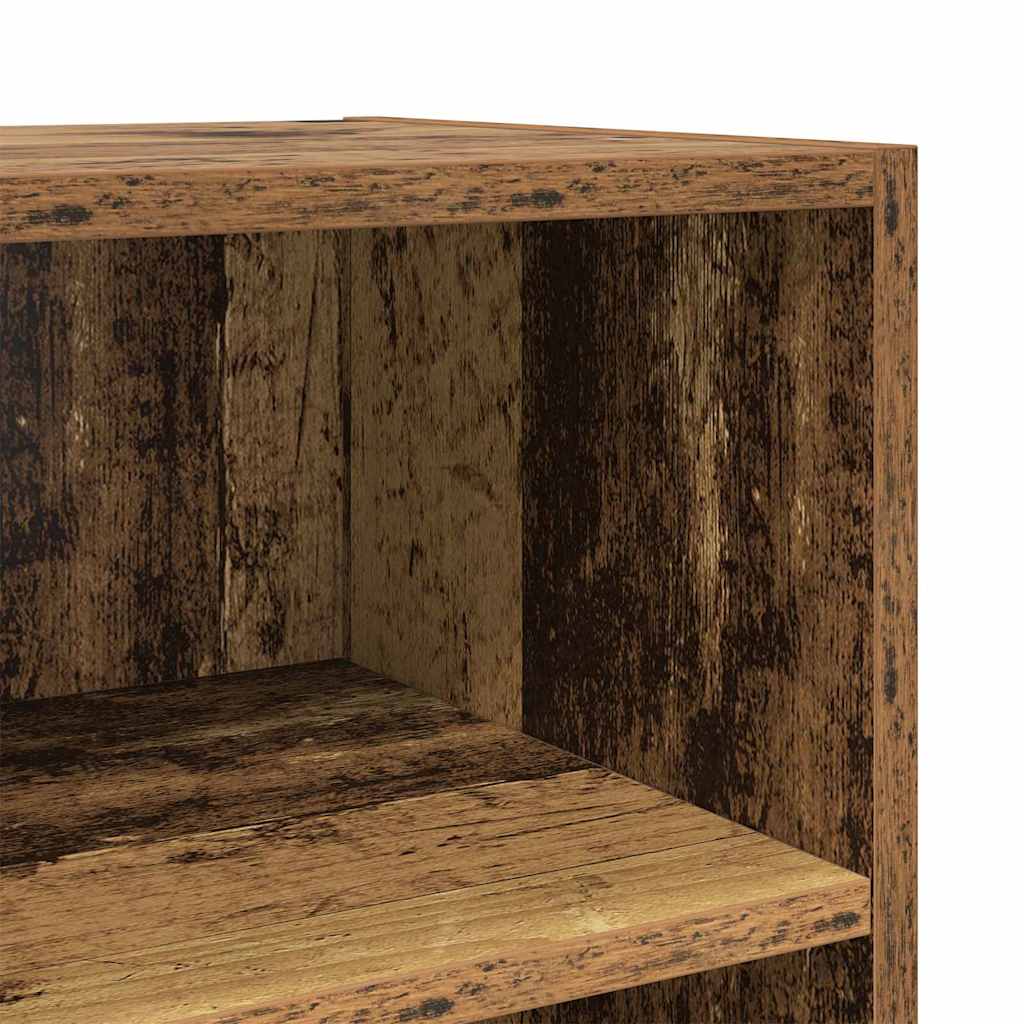 TV-Schrankset Wandmontiert Braun Holzwerkstoff