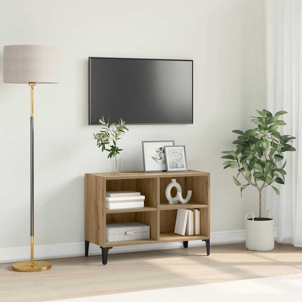 TV-Schrankset Braun Holzwerkstoff