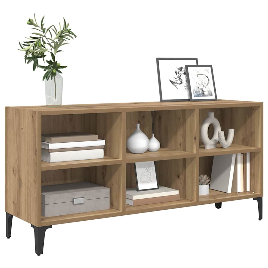 TV-Schrankset 103,5 x 30 x 50 cm Braun Holzwerkstoff