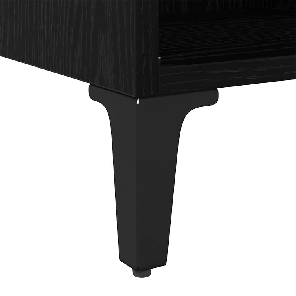 TV-Schränk Schwarz 69,5 x 30 x 50 cm Holzwerkstoff