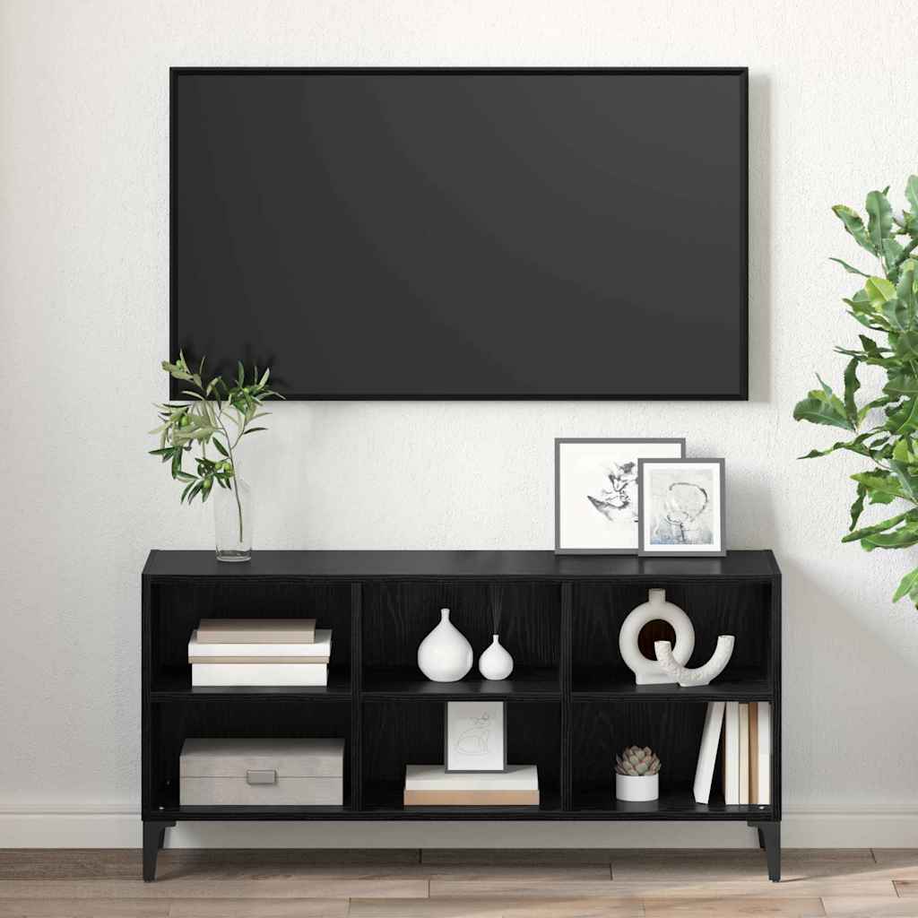 TV-Schränk Schwarz 69,5 x 30 x 50 cm Holzwerkstoff