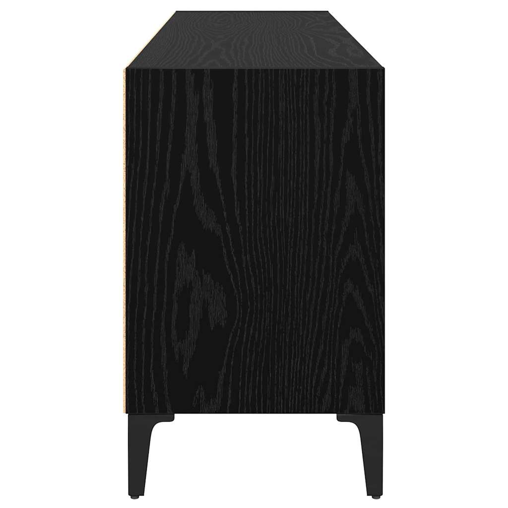 TV-Schrankset Schwarz 103,5 x 30 x 50 cm Holzwerkstoff