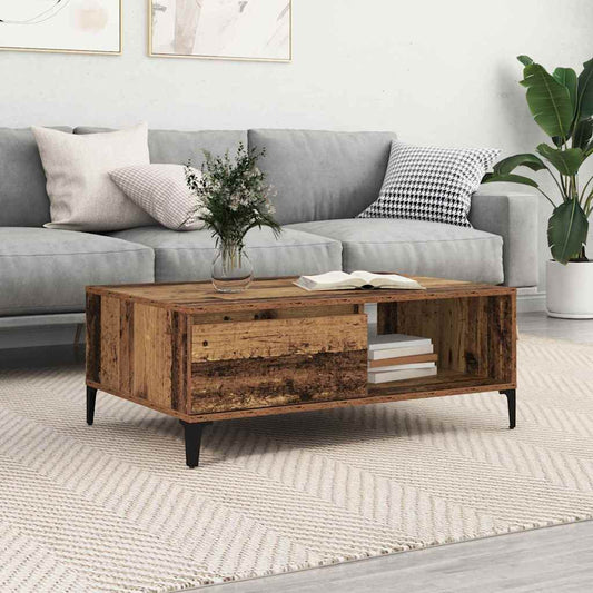 Couchtisch Altholz 90 x 60 x 35 cm Holzwerkstoff