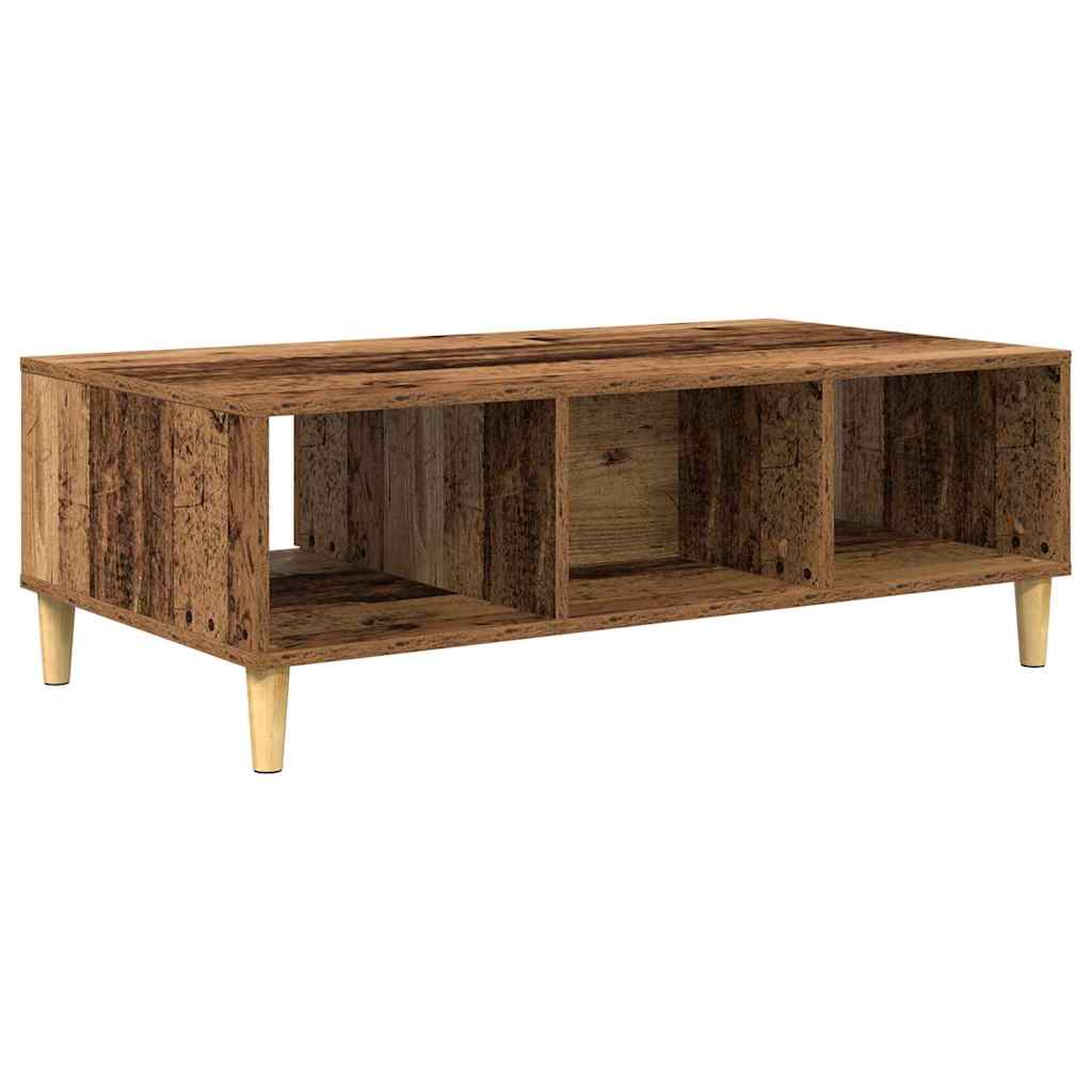 Couchtisch Altholz 103,5 x 60 x 35 cm Holzwerkstoff