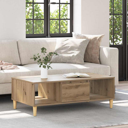 Couchtisch Artisan-Eiche 102 x 55 x 35 cm Holzwerkstoff