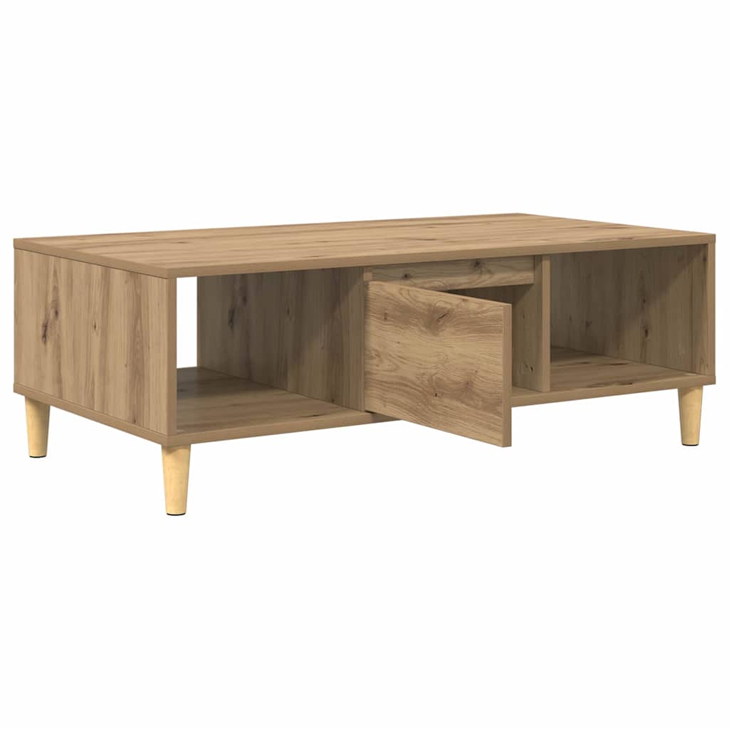Couchtisch Artisan-Eiche 103,5 x 60 x 35 cm Holzwerkstoff