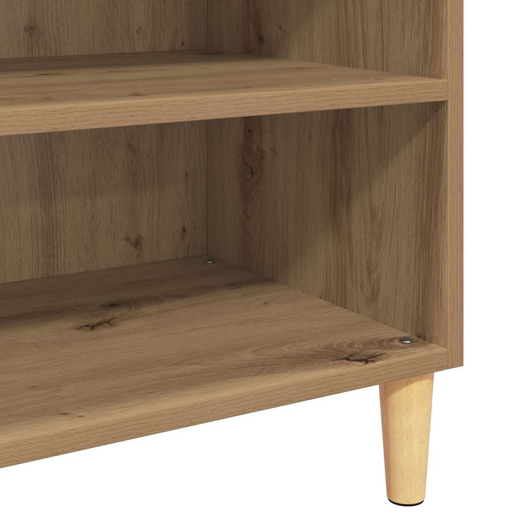 Sideboard Artisan-Eiche 57 x 35 x 89,5 cm Holzwerkstoff