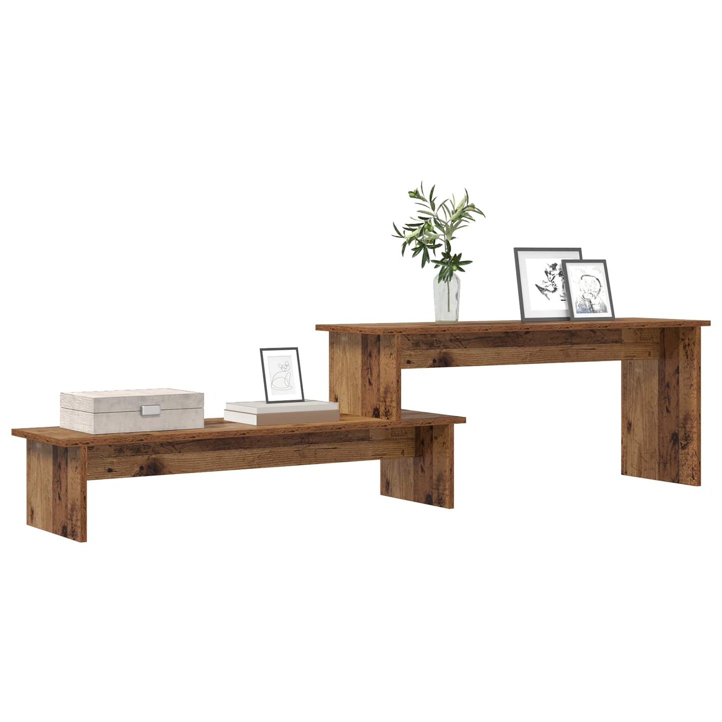 TV-Schrankset 180,5 x 30 x 43 cm Altholz Holzwerkstoff
