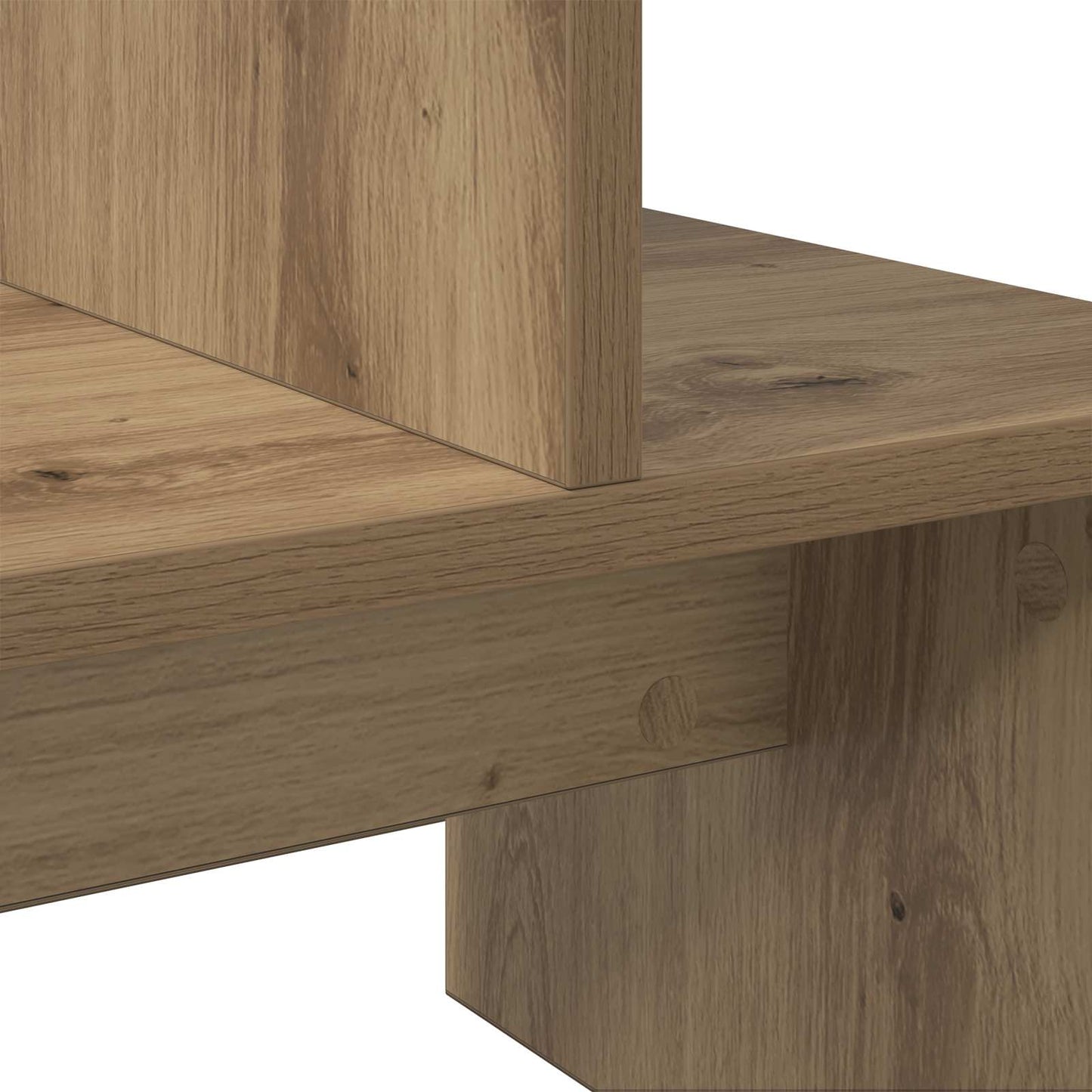 TV-Schrankset 180,5 x 30 x 43 cm Artisan-Eiche Holzwerkstoff