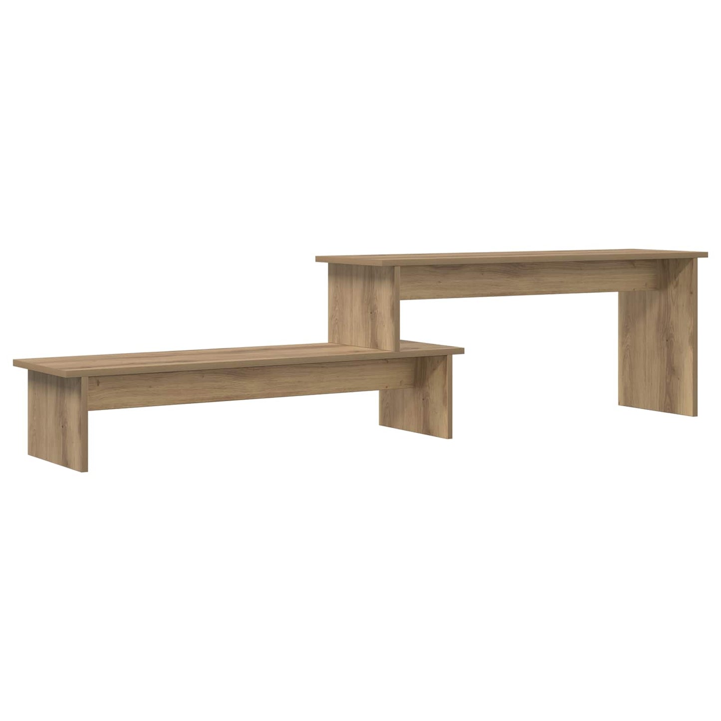 TV-Schrankset 180,5 x 30 x 43 cm Artisan-Eiche Holzwerkstoff