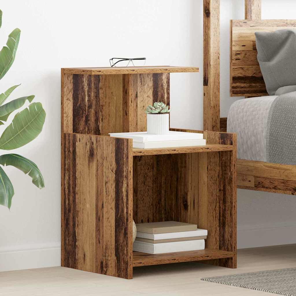 Nachttisch Altholz 40 x 35 x 60 cm Holzwerkstoff