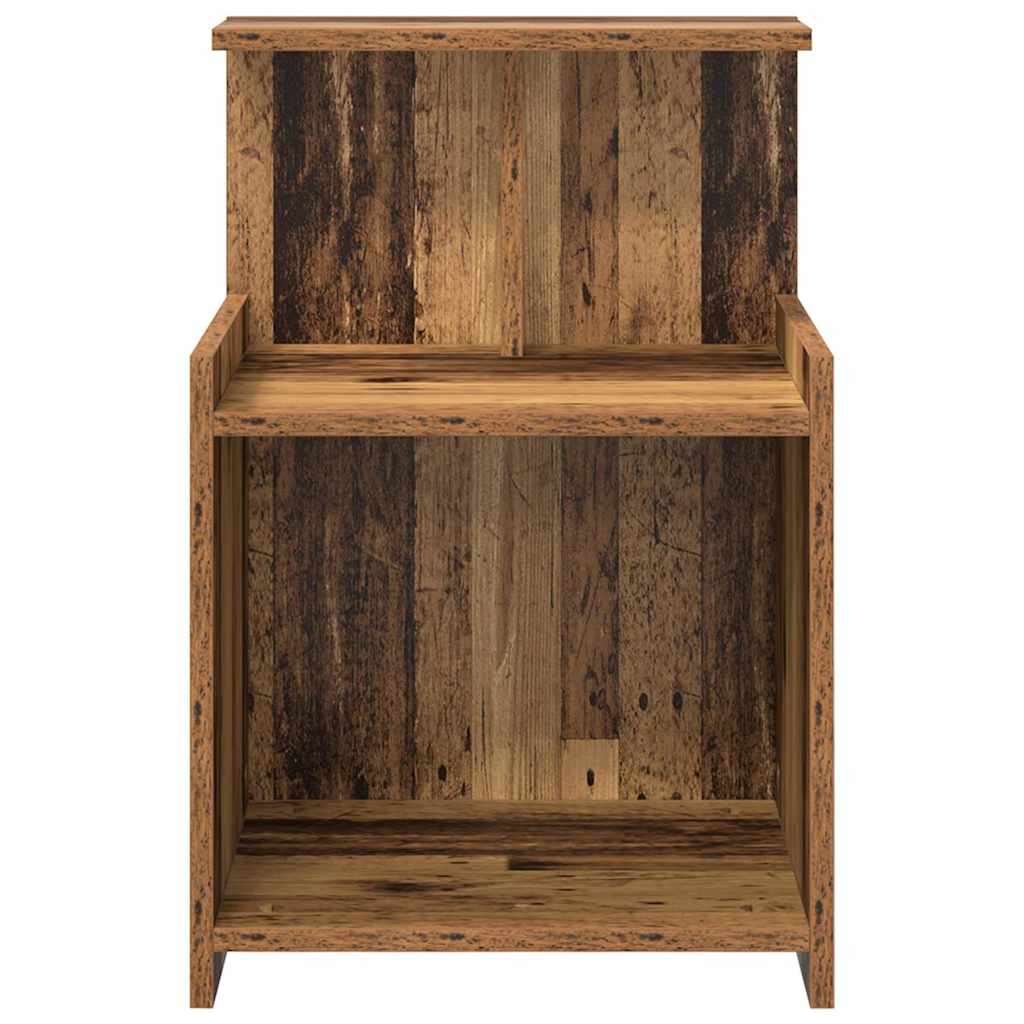 Nachttisch Altholz 40 x 35 x 60 cm Holzwerkstoff