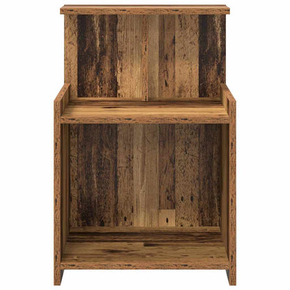 Nachttisch 2 stk. Altholz 40 x 35 x 60 cm Holzwerkstoff
