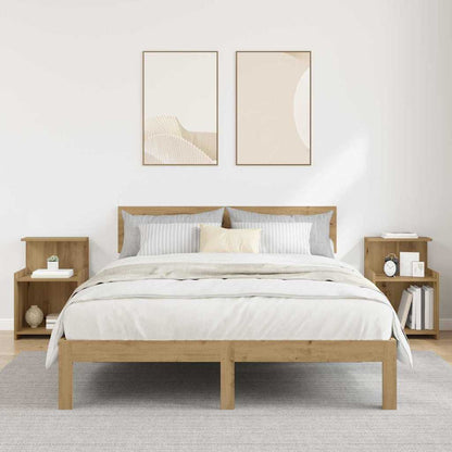 Nachttisch 2 stk. Artisan-Eiche 40 x 35 x 60 cm Holzwerkstoff