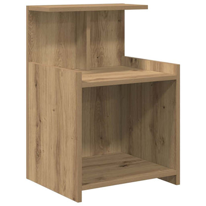 Nachttisch 2 stk. Artisan-Eiche 40 x 35 x 60 cm Holzwerkstoff