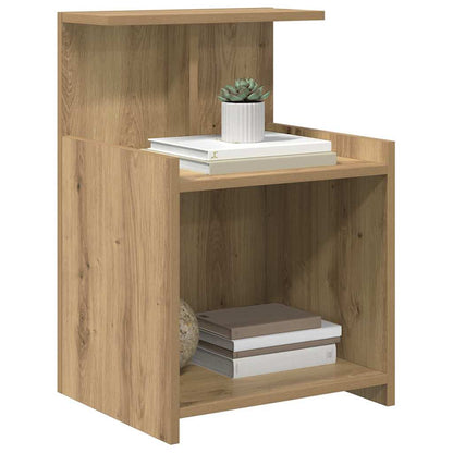 Nachttisch 2 stk. Artisan-Eiche 40 x 35 x 60 cm Holzwerkstoff
