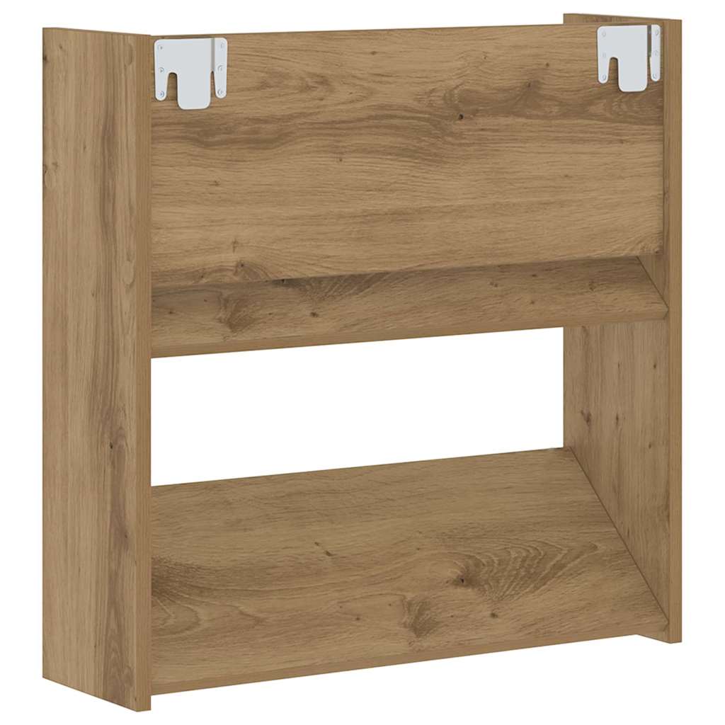 Schuhschrank 60 x 18 x 60 cm Holzwerkstoff Artisan-Eiche