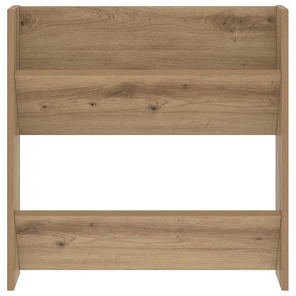 Schuhschrank 60 x 18 x 60 cm Holzwerkstoff Artisan-Eiche