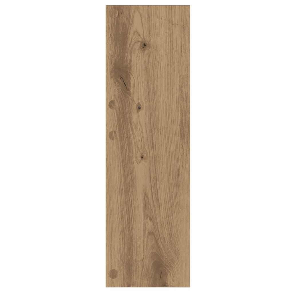 Schuhschrank 60 x 18 x 60 cm Holzwerkstoff Artisan-Eiche