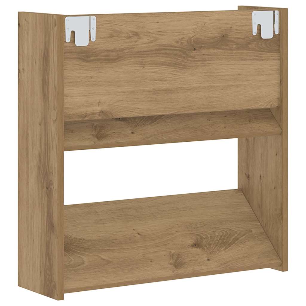 Schuhschrank 2 Stk. 60 x 18 x 60 cm Holzwerkstoff Artisan-Eiche