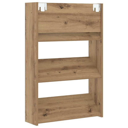 Schuhschrank 60 x 18 x 90 cm Holzwerkstoff Artisan-Eiche