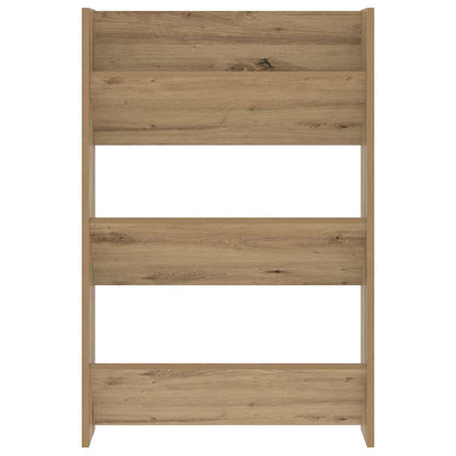 Schuhschrank 60 x 18 x 90 cm Holzwerkstoff Artisan-Eiche
