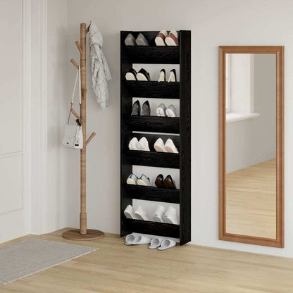 Schuhschrank 2 stk. 60 x 18 x 90 cm Holzwerkstoff