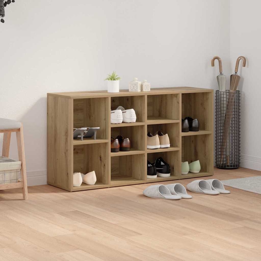 Schuhbank 103 x 30 x 54,5 cm Holzwerkstoff Artisan-Eiche