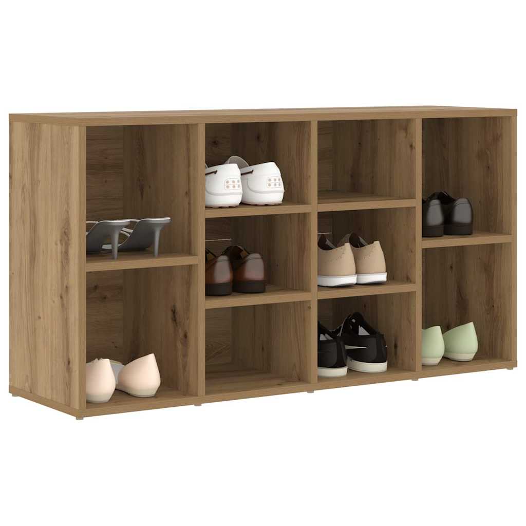 Schuhbank 103 x 30 x 54,5 cm Holzwerkstoff Artisan-Eiche