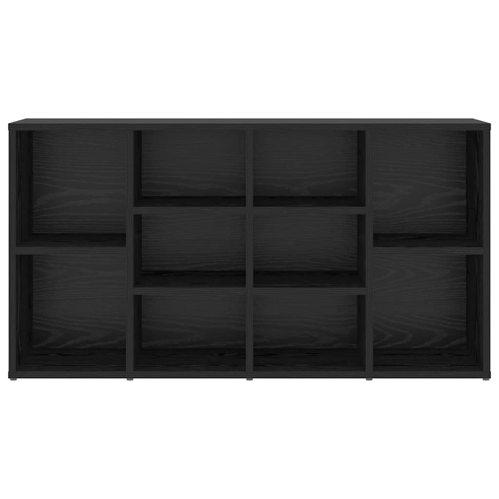 Schuhbank 103 x 30 x 54,5 cm Holzwerkstoff Schwarz Eichen-Optik