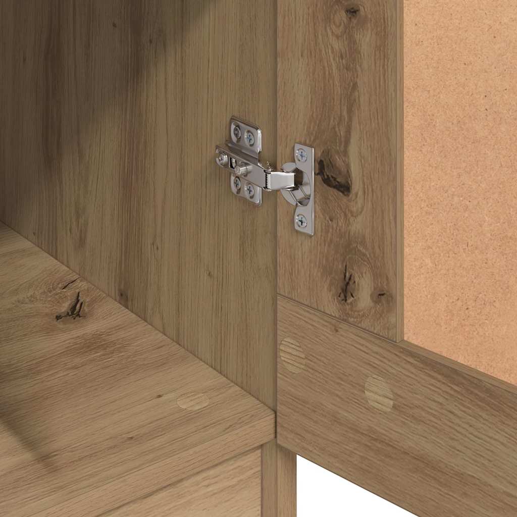 Kleiderschrank artisian oak 82,5 x 51,5 x 180 cm Holzwerkstoff