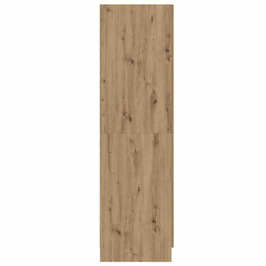 Kleiderschrank artisian oak 82,5 x 51,5 x 180 cm Holzwerkstoff