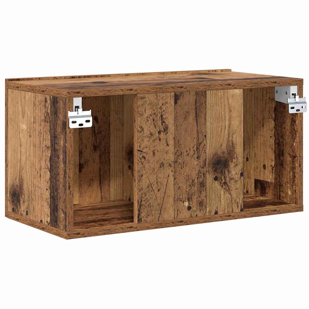 TV-Schrankset 60 x 30 x 30 cm Braun Holzwerkstoff