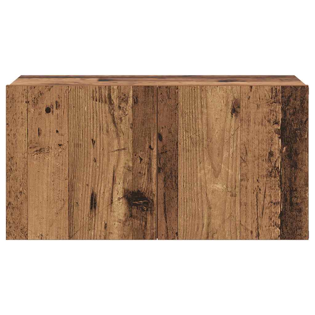 TV-Schrankset 60 x 30 x 30 cm Braun Holzwerkstoff