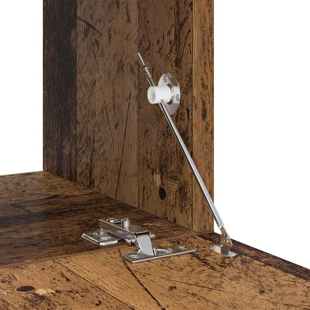 TV-Schrankset 3 stk. Braun Holzwerkstoff