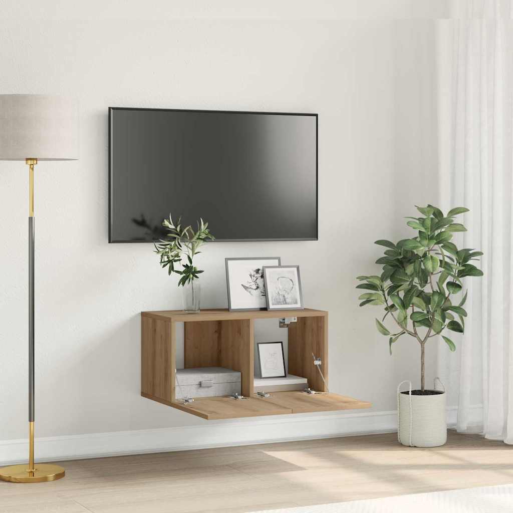 TV-Schrankset 60 x 30 x 30 cm Braun Holzwerkstoff