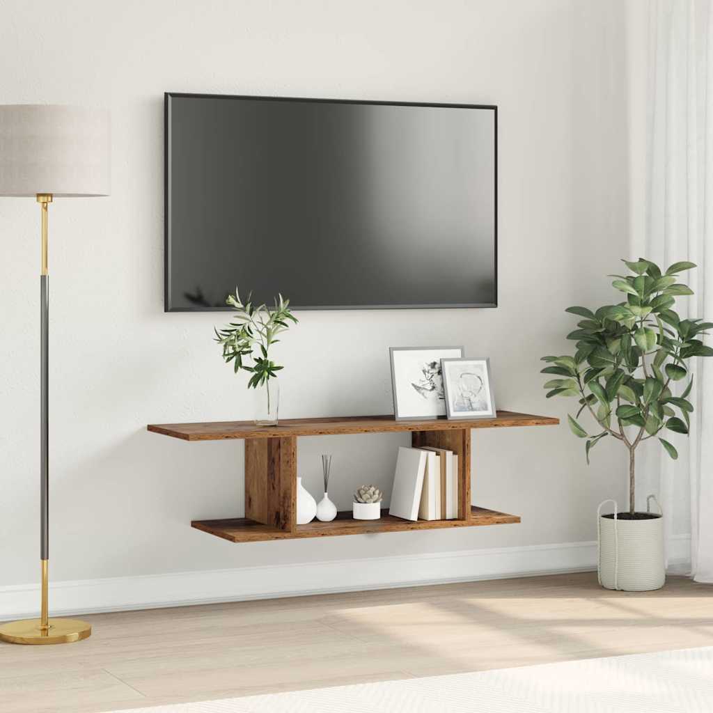 TV-Schrankset 103 x 30 x 26,5 cm Braun Holzwerkstoff