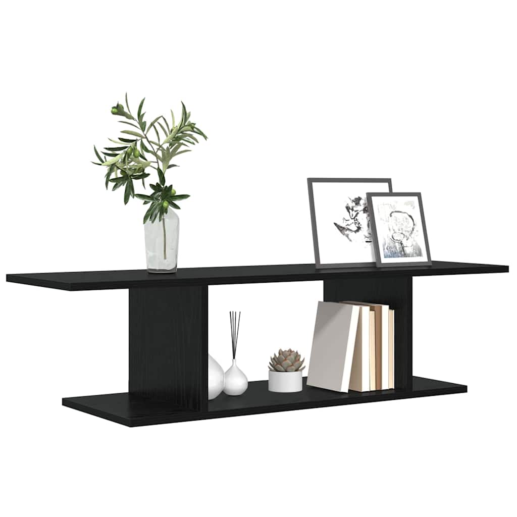 TV-Schrankset 103 x 30 x 26,5 cm Schwarz Holzwerkstoff
