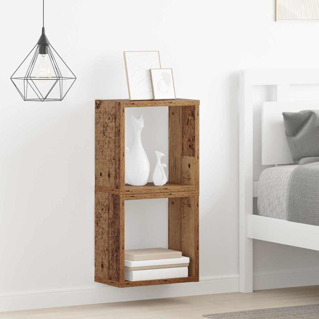 Wandregale Wandhalterung 2 Stk. Altholz Holzwerkstoff