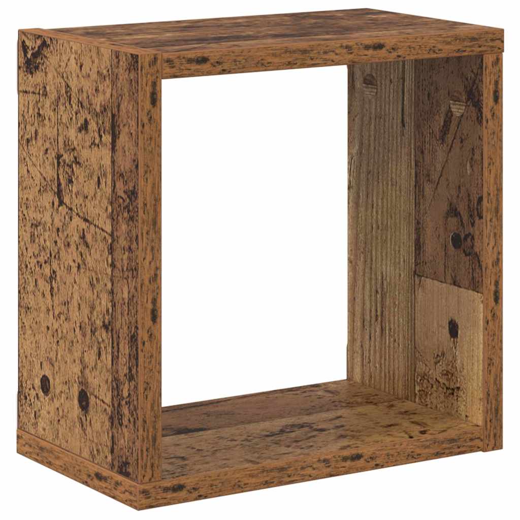 Wandregale Wandhalterung 2 Stk. Altholz Holzwerkstoff