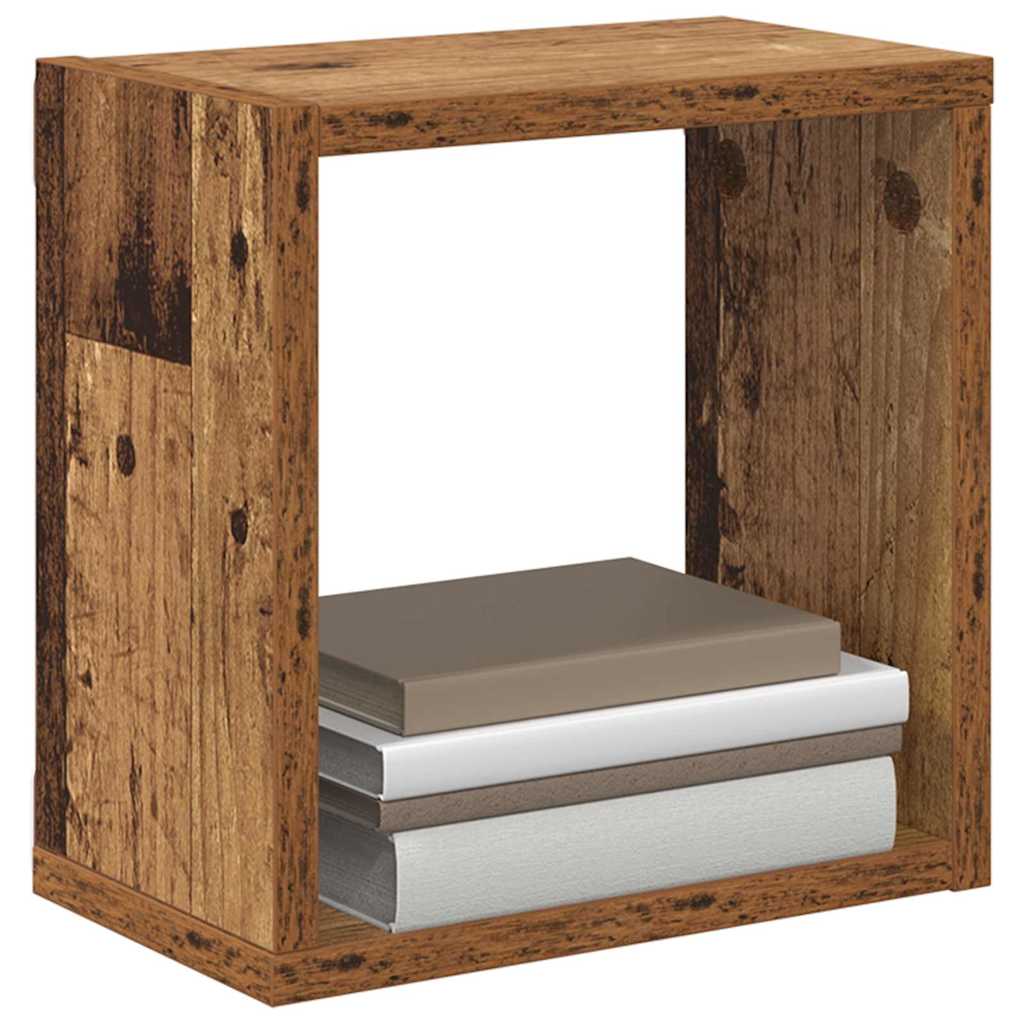 Wandregale Wandhalterung 2 Stk. Altholz Holzwerkstoff