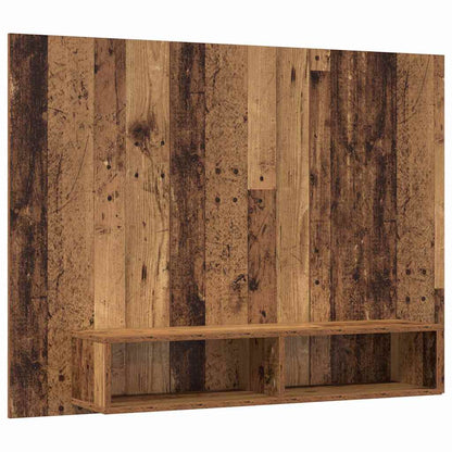 TV-Schrankset 120 x 23,5 x 90 cm Altholz Holzwerkstoff