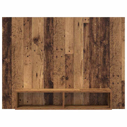 TV-Schrankset 120 x 23,5 x 90 cm Altholz Holzwerkstoff